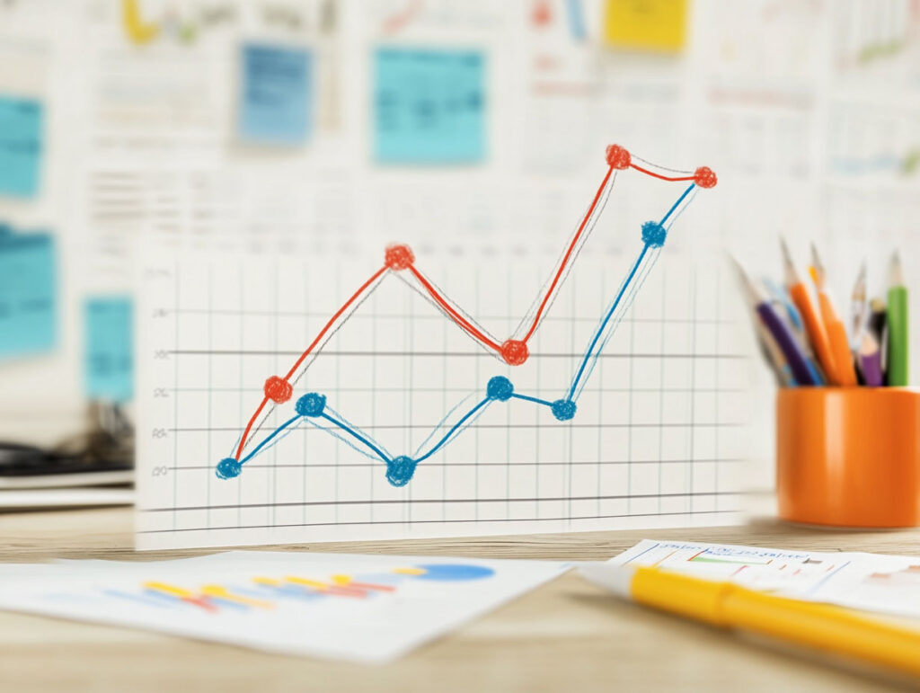 V字回復した成績