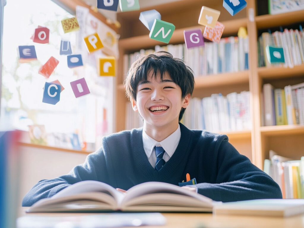 英検対策バッチリの高校生