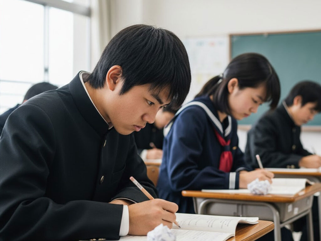 英語の基礎を学ぶ学生たち