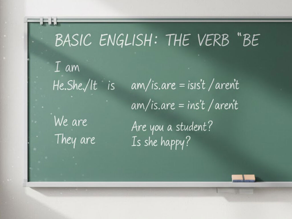 【小・中学生向け】3分でよくわかる！英語基礎「be動詞」の種類と使い方徹底解説